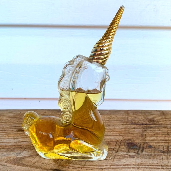 Avon Other Vintage Avon 97s Unicorn Perfume Bottle Poshmark